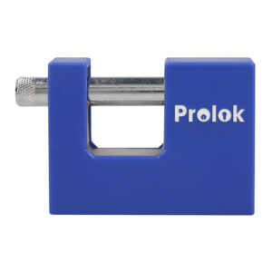 62CA Candado de acero con cubierta plástica de PVC 70 mm, llave estándar Prolok