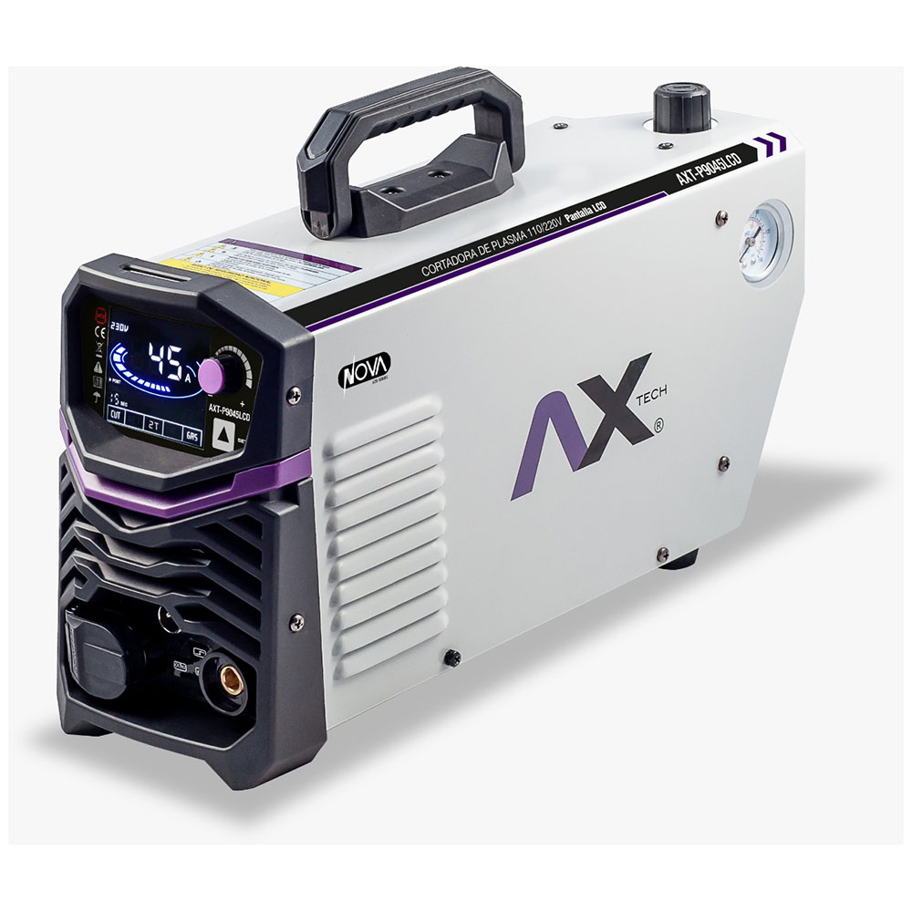 AXT-P9045LCD INVERSOR PARA CORTE DE PLASMA 20-40A, BI VOLTAJE CON REGULADOR Y FILTRO INTEGRADO