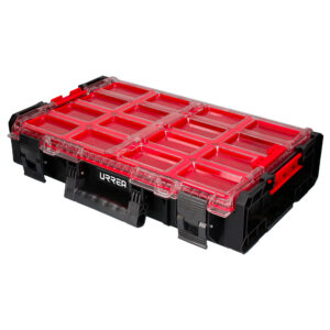 CPOR23 Urrea Caja plástica organizadora modular de 23" con contenedores