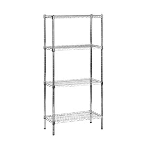 E3618 Anaquel de alambre 4 repisas 36" x 18" x 79" cromado Urrea