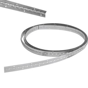 LBP33H Bisagra de piano de 1 1/2" x 3.5 m con orificios Lock