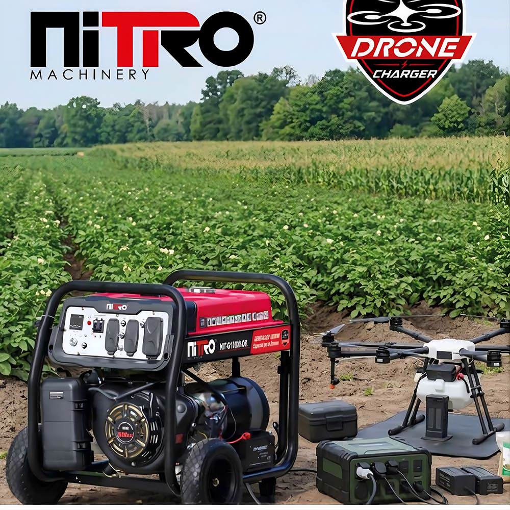 NIT-G10000-DR Generador Inverter Nitro 10.5kW Especial para Carga de Drones - Imagen 2