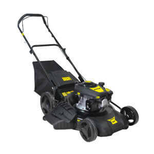 Podadora a gasolina de 6 HP, 170 cc, Capacidad corte 20" con sistema de recolección, descarga y triturado Surtek